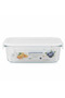 Rectangular Glass Food Storage Container with Airtight Plastic Lid – Large Capacity Meal Prep Box for Kitchen Organization – 1520 ml