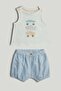 Shark Top and Shorts Outfit