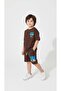 Boy's Sonic Modeled Cotton Shorts Suit - 2