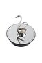 24x7 eMall 25 Cm 360 Degree Electric Rotating Turntable Display Stand, Black, Metal and Plastic, 4 Kgs Load Capacity - 4