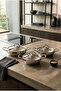 Rose - Set of 3 Steel Pots