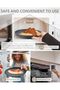 Plastic Plates and Bowls Set - 12 PCS Unbreakable Tableware Set - 3