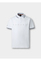White Pure Cotton Men Premium Polo T-Shirt