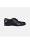 Men's Black Lace-Up Brogue Classic Leather Shoes - 2
