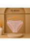 Lace Floral Patterned Women's Panties Pink & White - 2