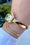 New Season Oval Dial - Adjustable Steel Band - Bracelet Gift - 5