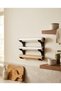 3-Tier Roll Organizer Kitchen Organizer |   Stretch Film, Aluminum Foil, and Greaseproof Paper Cabinet and Wall Hanger - 6