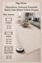 Nordic Woven Cotton Curly Non-Slip Base Washable Bathroom Mat Set 40*60/50*80 cm 2 Pieces - 5