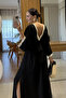 Laced V-Neck Dress - 2