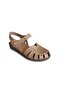 22380 Women's Genuine Leather Closed-Front Daily Comfort Sandals