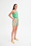 Green Striped Kutnu Shorts - 2