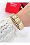 Steel Strap Minimal Case Women's Wristwatch 3 Atm Water Resistant 2 Years Warranty - 6
