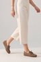 Women's Genuine Leather Loafer Masculine Lace-Up Olive Hole Look Casual Shoes Matrin Soil Suede - 7