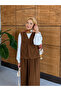 Women's Beaded Embroidered Flowy Vest Skirt Modal Set