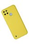 Ilkeshop New Realme C25Y Case Nano Velvet Silicone (194958) - Yellow - 2