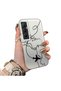 Realme C65 4g Compatible Travel-Themed Map Airplane Printed Impact Protective Hard Case