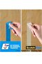 Scotch Blue Premium Masking Tape 24 mm x 41 m, 3 rolls/pack | Blue color - 4