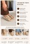 Women's Mekry Beige Two Buckle Detail Daily Comfort Slippers - 7