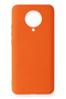 Ilkeshop New Redmi K30 Pro Case Nano Inside Velvet Silicone (142614) - Orange - 2