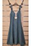 Italian Strappy Linen Dress