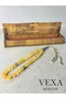 Citrine Stone Prayer Beads – 33 Natural Stone Men's Prayer Beads – Special Gift Product with Box - 9