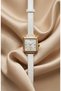 Women's Watch Gold Color Square Case White Leather Band Dial Vintage Old Money Elegant Stylish Women's Wristwatch Roman Numeral |   Premium Limited Edition 2026