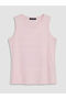 Vizyon New Season Pink Crew Neck Women's Undershirt - 5