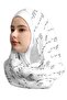 شال نيرفانا بونيلي - شعار أسود وأبيض