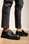 Genuine Leather, Eva Sole, Men's Leather Shoes - 3
