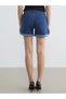 Trendlucky Mom Fit Women's Jean Shorts with Difference - 4