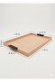 Service Tray with Black Metal Handles - 2