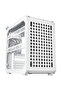 علبة كمبيوتر QUBE 500 FLATPACK ATX متوسطة الحجم - باللون الأبيض