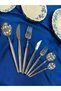 Hamburg 84 Piece Fork Spoon Knife Set Tkebt Silver - 5