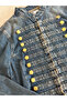 Premium Design Studded Denim Jacket - 5