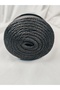 Black Polyester Ribbon Hand Knitting Yarn 200Gr. (1 Piece) - Color: 640 - 3