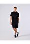 Black Men's Polo Neck T-Shirt 6Sm5010 - 2