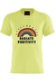 T-Shirt For Women - Printed Design (Radiate Positivity)| Round Neck Regular Fit