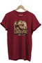 Owl Printed Land and Nature T-Shirt Outdoor Clothing