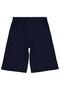 Self-Patterned Capri for 6-9 Years - Navy Blue - 2