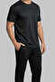 3615 Men's Crew Neck T-Shirt with Stripe Detail Regular Fit - 4