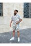 Rose Patterned Premium Shorts & Shirt Set