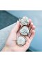Heart-Shaped Howlite Natural Stone Necklace – Elegant Natural Stone Necklace Elegance