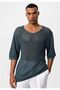 Knitted Knitwear T-Shirt - 2