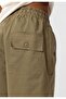 Lace-Up Baggy Gabardine Trousers - 5