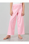 Girls Floral Print T-Shirt and Checked Pyjama Set - 5