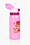 450 ml Steel Children's Water Bottle with Straw and Strap Thermos - 2