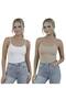 Women's Strappy Bodysuit 2-Pack Basic Thin Strappy Flexible Daily Top
