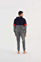 Base. Polo Us18602-s Men's Long Sleeve Hooded Pajama Set - 3