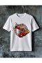 Boga Skateboard Printed Oversize T-Shirt