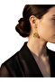 Gold Yonca Küpe